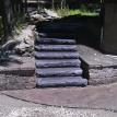 Steps, Retaining Wall and Paver Walkway